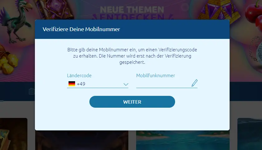drückglück verifizierung