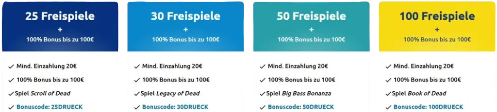 drückglück casino 20 free spins